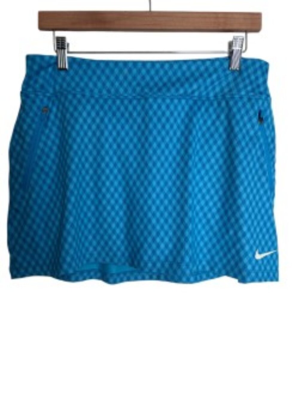 Nike Tour Performance Dri-Fit Gingham Flight Golf Skort Medium